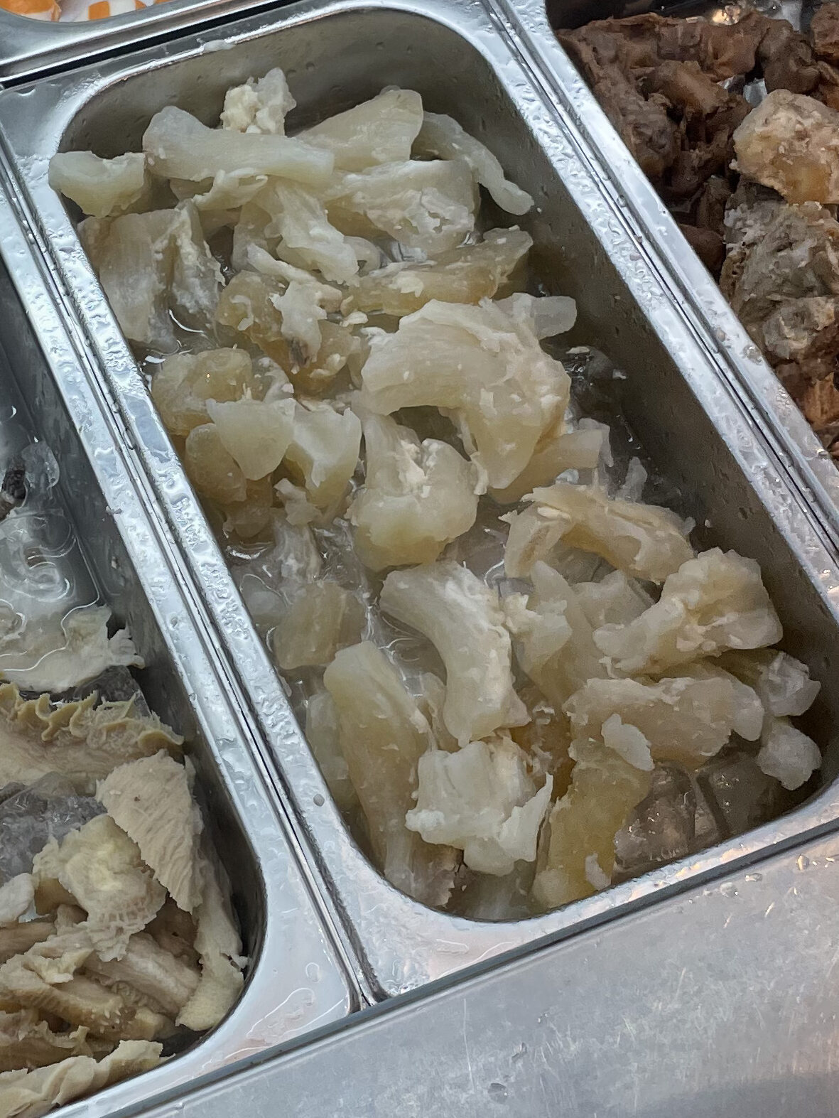 具材のショーケース